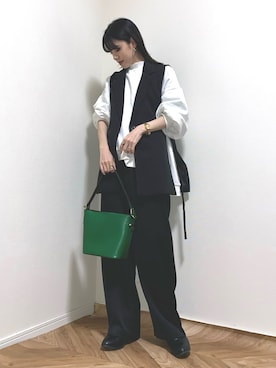 HITOMIさん（レディース・155cm）の冬コーディネート