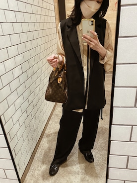 HITOMIさん（レディース・155cm）の春コーディネート