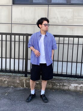 ねつなおやさん（メンズ・172cm）の夏コーディネート