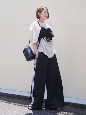 金子三記(miki)さん(レディース・170cm)の夏コーディネート
