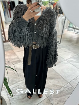 「アイテム（チョーカー）」を使った、金子三記(miki)さん（レディース・170cm）の秋コーディネート