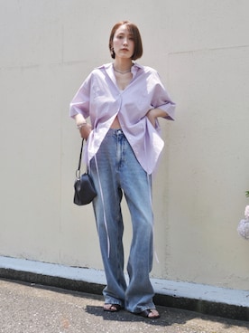 金子三記(miki)さん(レディース・170cm)の夏コーディネート
