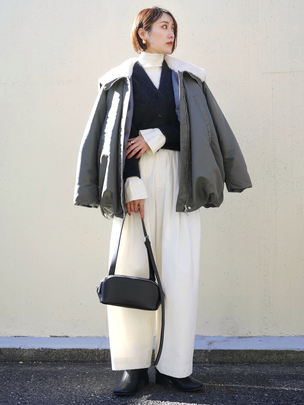 CLANE/クラネ《STUDIOUS別注》バルーンデザインフーデッドN3B/復刻