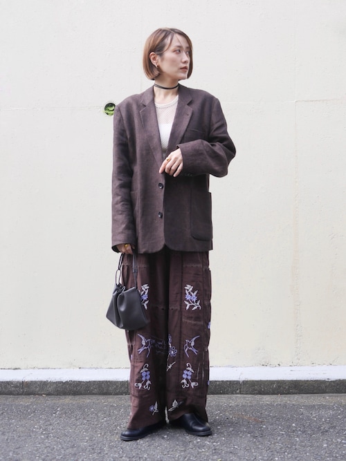 Embroidery Patchwork Trousers（その他パンツ）｜TODAYFUL（トゥデイ