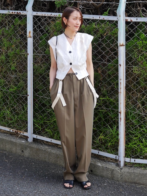 セール】Suspenders Highwaist Pants（その他パンツ）｜TODAYFUL