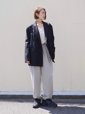 金子三記(miki)さん(レディース・170cm)の春コーディネート