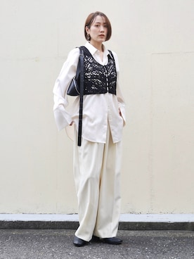 金子三記(miki)さん(レディース・170cm)の春コーディネート