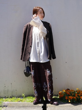 「ハンドバッグ」｜金子三記(miki)さん（レディース・170cm）の春コーディネート