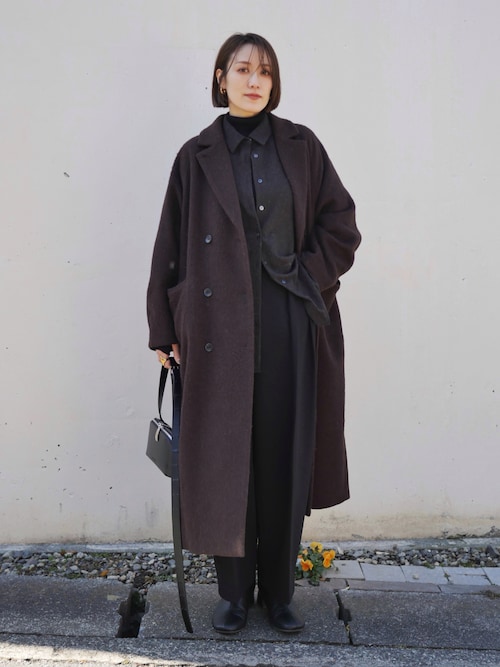 CLANE（クラネ） コート アウター 「CLANE/クラネ」DOUBLE WOOL LONG