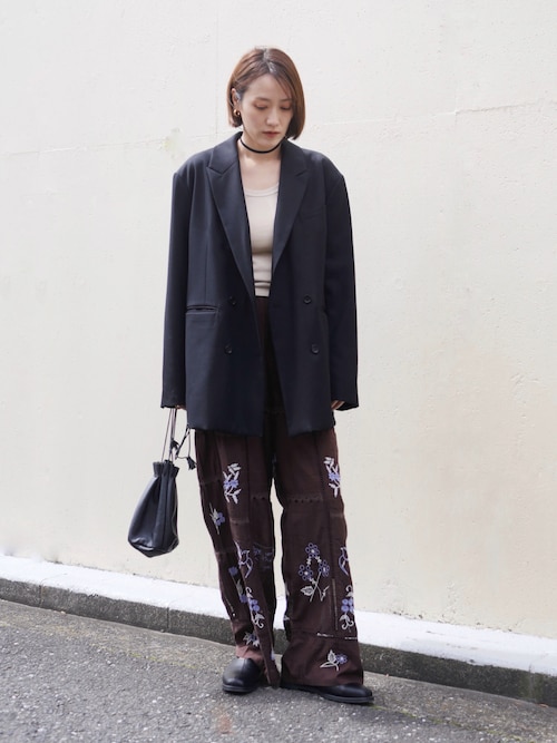 Embroidery Patchwork Trousers（その他パンツ）｜TODAYFUL（トゥデイ