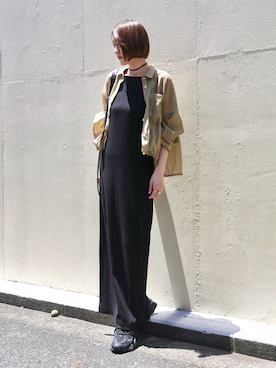 「アイテム（スニーカー）」を使った、金子三記(miki)さん（レディース・170cm・40代）の夏コーディネート