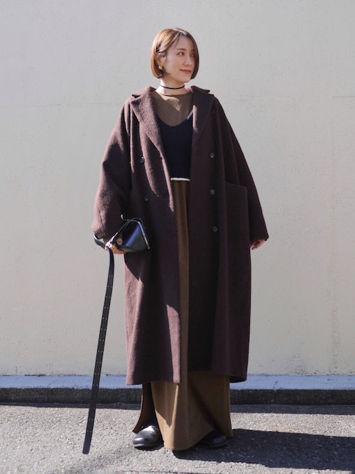 CLANE（クラネ） コート アウター 「CLANE/クラネ」DOUBLE WOOL LONG