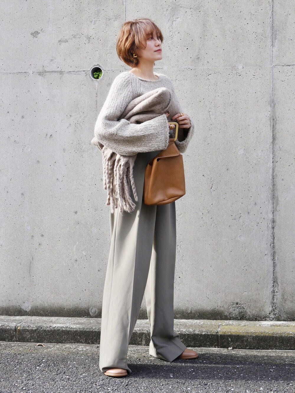 【新品未使用】spick&span/アルパカミックスプルオーバー Spick & Span（スピックアンドスパン）の「#アルパカミックスプル