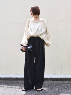 金子三記(miki)さん(レディース・170cm)の春コーディネート
