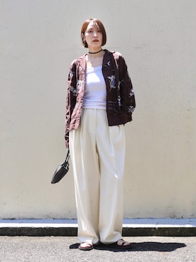 金子三記(miki)さん(レディース・170cm)の春コーディネート