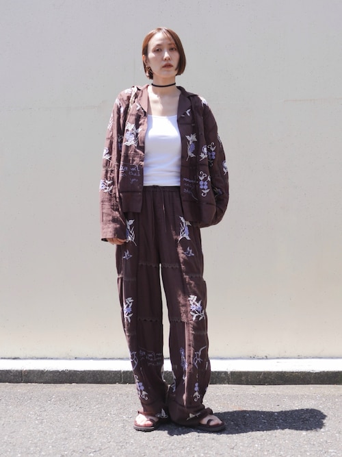 Embroidery Patchwork Trousers（その他パンツ）｜TODAYFUL（トゥデイ