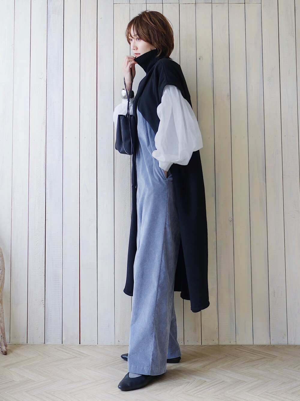 Audrey and John Wad by 金子三記】シャンブレーコーデュロイ