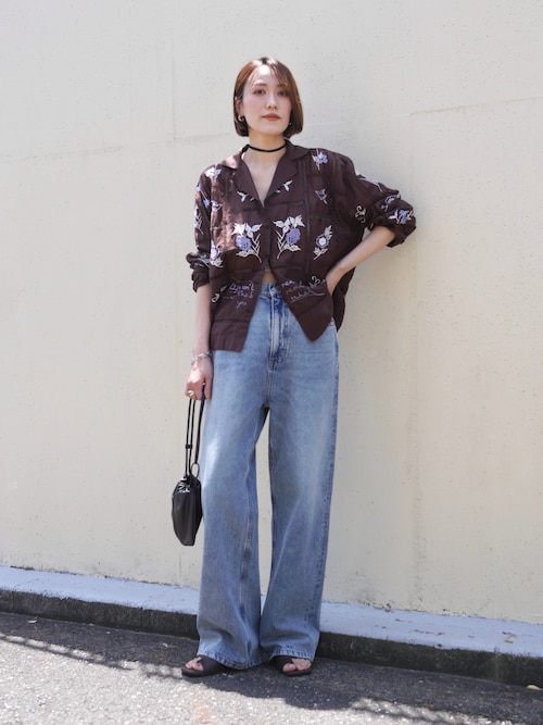 TODAYFUL トゥデイフル todayful ワイドパンツ パンツ Carys Denim