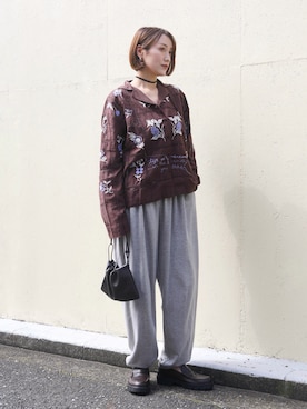 金子三記(miki)さん(レディース・170cm)の夏コーディネート