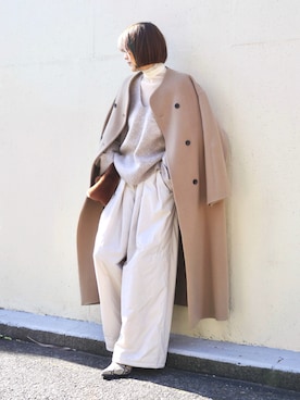 「PRANK PROJECT（プランクプロジェクト）のアイテム」を使った、金子三記(miki)さん（レディース・170cm）の冬コーディネート