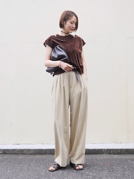 金子三記(miki)さん(レディース・170cm)の夏コーディネート