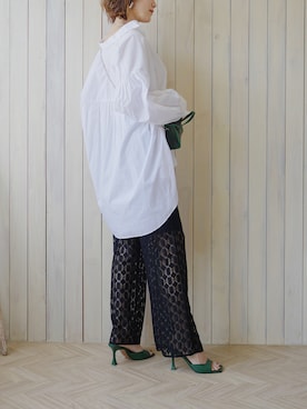 金子三記(miki)さん(レディース・170cm)の夏コーディネート