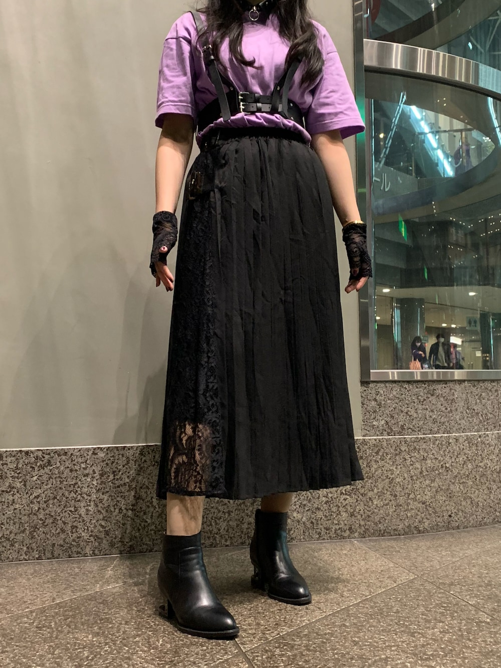 美品✨ジェフリーキャンベル　ゴールド蹄ヒールショートブーツ　23cm 36 スクエアヒールゴアブーティ Jeffrey Campbell│Jeffrey