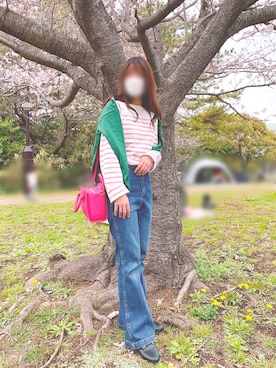 ma✿さん（レディース・154cm）の春コーディネート