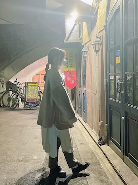 「ベスト×ワンピース」｜ma✿さん（レディース・154cm）の秋コーディネート