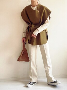 nonさん（レディース・160cm）の秋コーディネート