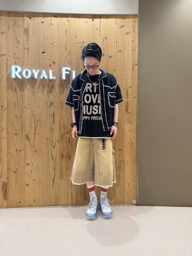 「grounds（グラウンズ）のアイテム」を使った、akihiro_okadaさん（メンズ・175cm）の夏コーディネート