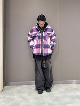 「アイテム（その他アウター）」を使った、akihiro_okadaさん（メンズ・175cm・40代）の冬コーディネート