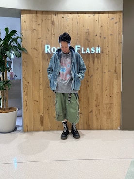 「アイテム（ジャケット/アウター）」を使った、akihiro_okadaさん（メンズ・175cm・40代）の夏コーディネート