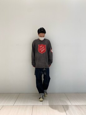 「BACKLASH（バックラッシュ）のアイテム」を使った、akihiro_okadaさん（メンズ・175cm）の夏コーディネート