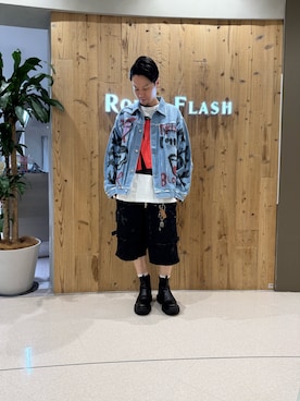 「アイテム（ジャケット/アウター）」を使った、akihiro_okadaさん（メンズ・175cm・40代）の夏コーディネート