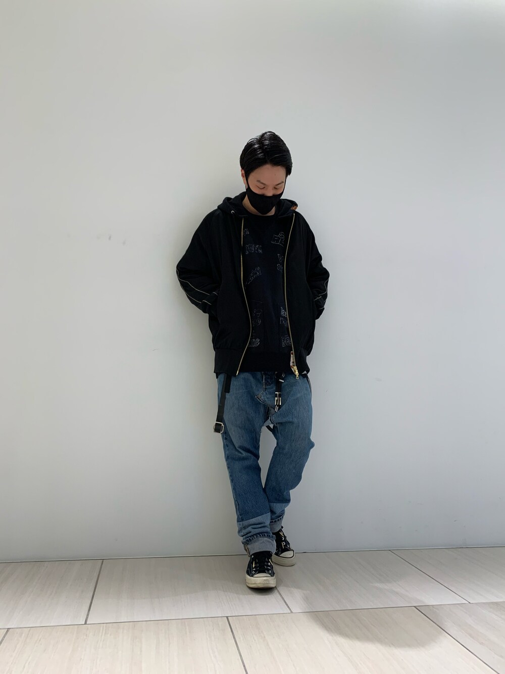 バックラッシュ シルク スカジャン ISAMU KATAYAMA BACKLASHの