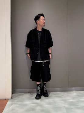 「アイテム（シャツ/ブラウス）」を使った、akihiro_okadaさん（メンズ・175cm・40代）の夏コーディネート