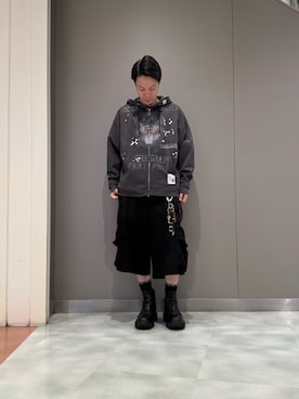 「アイテム（パーカー）」を使った、akihiro_okadaさん（メンズ・175cm・40代）の秋コーディネート