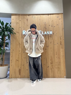 「アイテム（ブルゾン）」を使った、akihiro_okadaさん（メンズ・175cm・40代）の秋コーディネート