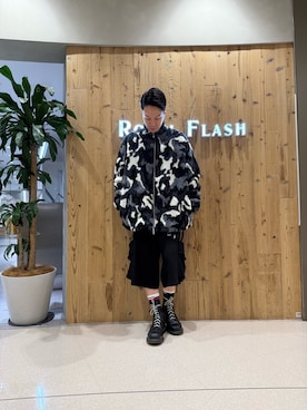 「アイテム（ブルゾン）」を使った、akihiro_okadaさん（メンズ・175cm）の秋コーディネート
