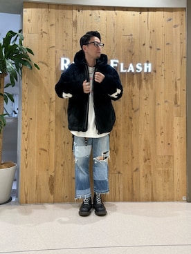 「アイテム（ブルゾン）」を使った、akihiro_okadaさん（メンズ・175cm・40代）の秋コーディネート