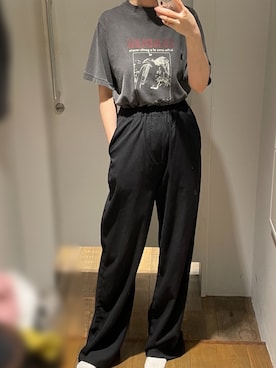「ap retro（アプレトロ）のアイテム（パンツ）」を使った、Y Y Yさん（レディース・153cm）の夏コーディネート