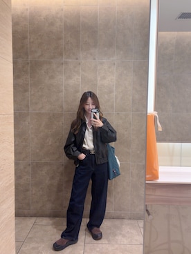 「HOKA（ホカ）のアイテム」を使った、Kelly Fok Kin Yuさん（レディース・153cm）の春コーディネート