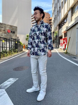 HIGH STREET_officialさん(メンズ・170cm)の夏コーディネート