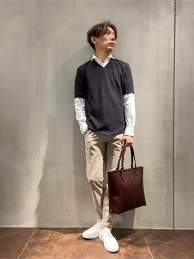 HIGH STREET_officialさん(メンズ・174cm)の夏コーディネート