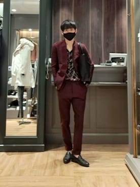 HIGH STREET_officialさん（メンズ・172cm）の冬コーディネート