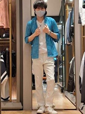 HIGH STREET_officialさん（メンズ・172cm）の夏コーディネート