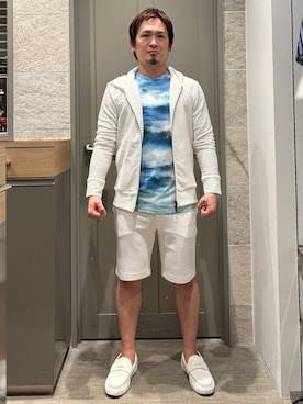 HIGH STREET_officialさん（メンズ・162cm）の夏コーディネート