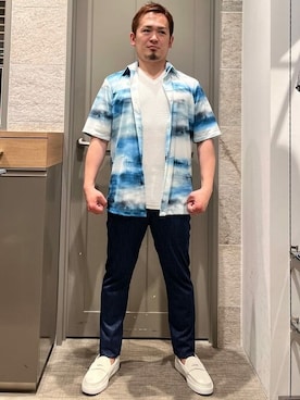 HIGH STREET_officialさん（メンズ・169cm）の夏コーディネート