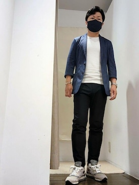 「TORNADO MART（トルネードマート）のアイテム（パンツ）」を使った、HIGH STREET_officialさん（メンズ・165cm）の夏コーディネート